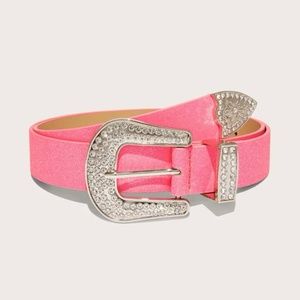 Pink rhinestone belt NOT FOR SALE